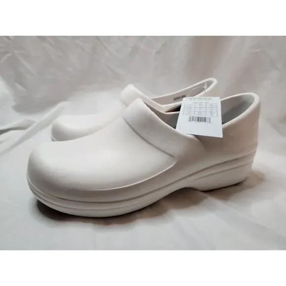 Crocs Neria Pro II Slip-Resistant Work Clogs Women’s 10 White NWT - Picture 4 of 9